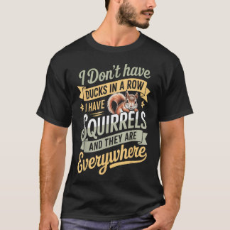 Camiseta Não Ter Patos Em Fila Floresta Animal Pet Fofo