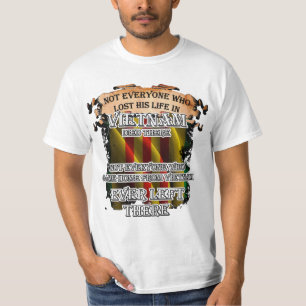 Camiseta Não todos que perdeu sua vida em Vietnam morreu