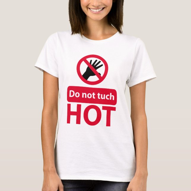 Camiseta Não toque no sinal vermelho (Frente)