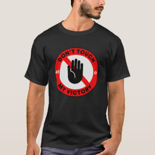 Camiseta "Não toques na minha vitória", republicano