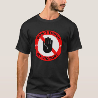 Camiseta "Não toques na minha vitória", republicano