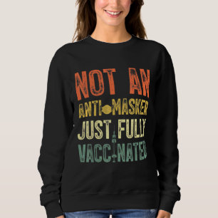 Camiseta Não Um Anti-Masker Apenas Uma Quarantina Completam