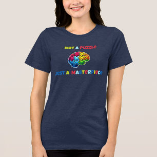 Camiseta Não um quebra-cabeça, apenas uma obra-prima