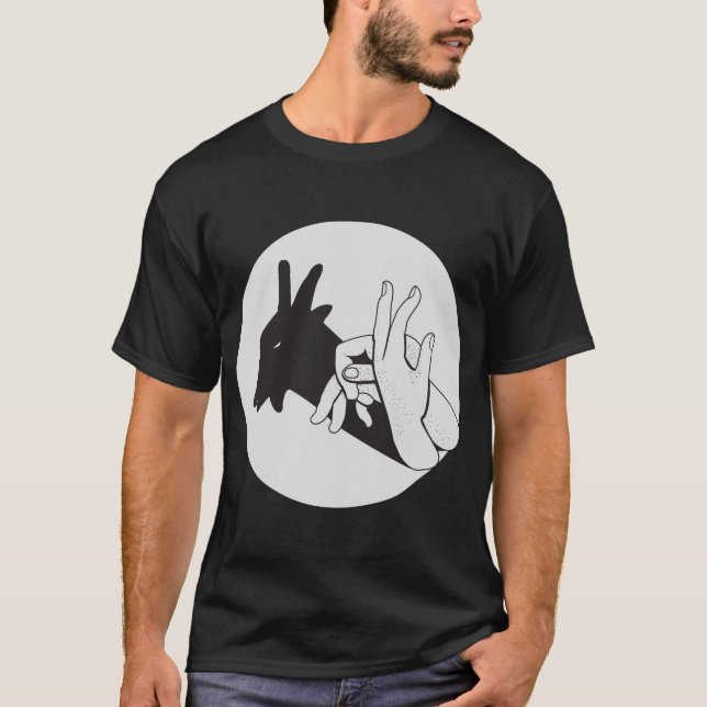 Camiseta Não um sinal do grupo para cabras (Frente)