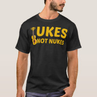 Não Usa Nukes Engraçado Ukulele Guitar Player