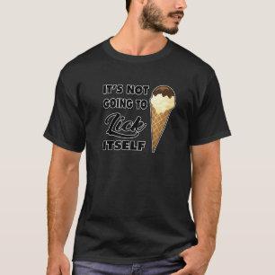 Camiseta Não vai deixar o Sorvete Cone 2
