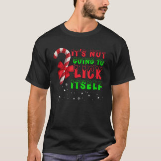 Camiseta Não Vai Lamber a Si Mesmo Moda Bastão de Doce
