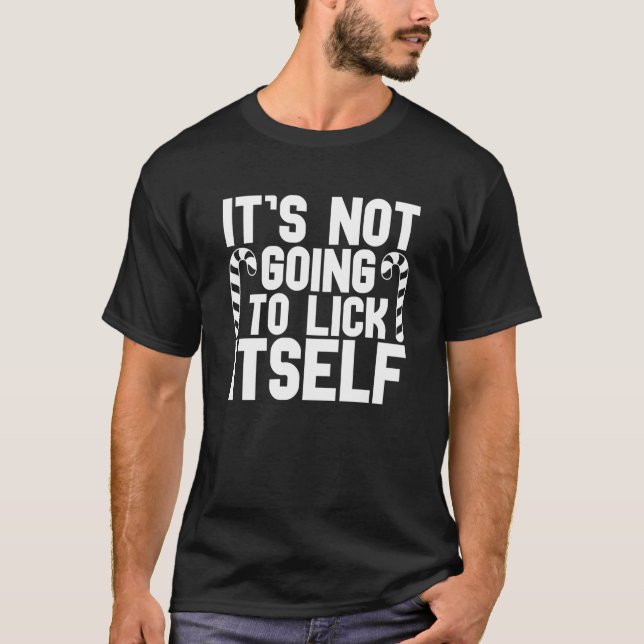 Camiseta Não vai se picar como cané de Natal (Frente)