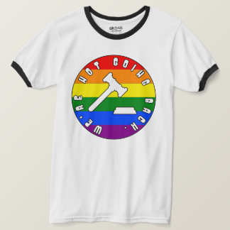 Camiseta Não vamos voltar aos direitos do PRIDE