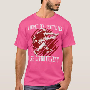Camiseta Não Vejo Obstáculos Vejo Oportunidade Parkour