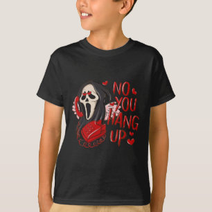 Camiseta Não, Você Desligou Primeiro Fantasma Chamando Hall