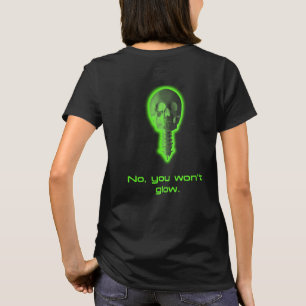 Camiseta Não, você não vai brilhar Design de tecnologia rad