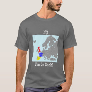 Camiseta Não, Volta Para Lá