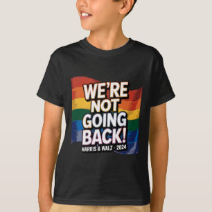 Camiseta Não Voltando Ao Orgulho - Harris E Wheimer Votam E