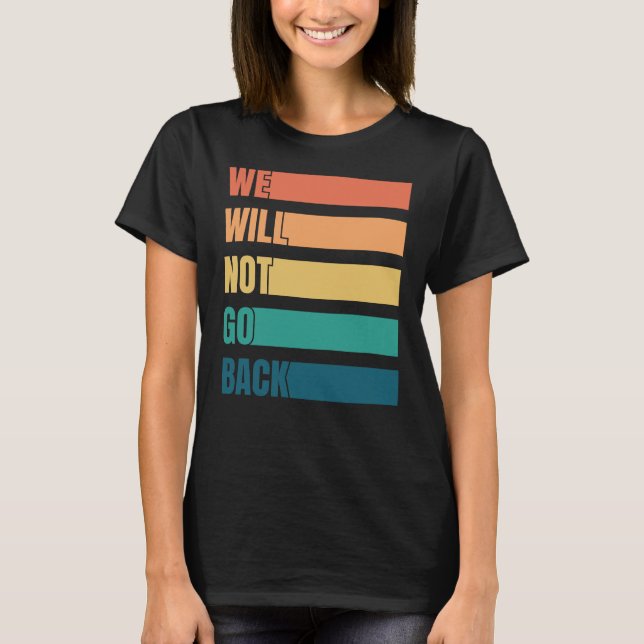 Camiseta Não Voltaremos À Escolha Pró (Frente)