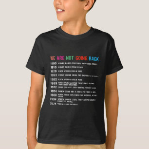 Camiseta Não Voltaremos Aos Direitos De Voto