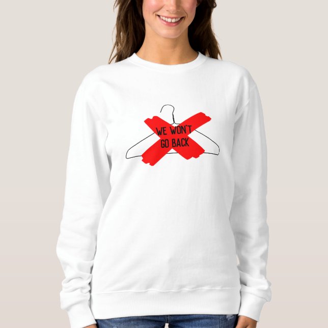 Camiseta Não Voltaremos Atrás (cabide de arame) (Frente)