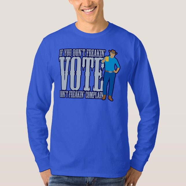 Camiseta Não VOTE Não Reclamar (Frente)