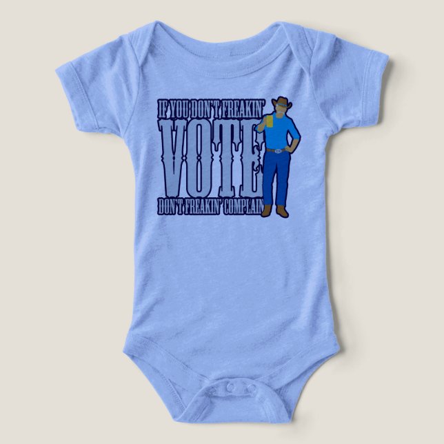 Camiseta Não VOTE Não Reclamar (Design frontal)