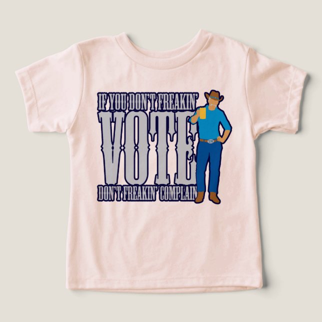 Camiseta Não VOTE Não Reclamar (Design frontal)