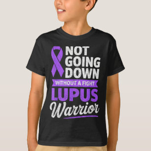 Camiseta Não vou cair sem lutar guerreira lupus sle