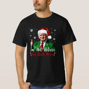 Camiseta Não vou voltar. Ainda estou aqui Papais noeis engr