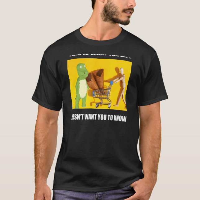 Camiseta Nãooo Memória Esquerda Irônica Irônica Dumb Progre (Frente)