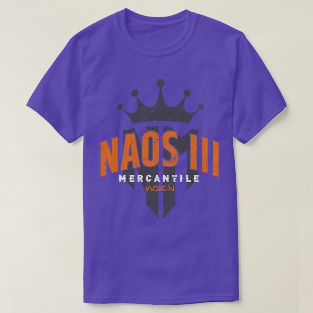 Camiseta NAOS III Mercle (Frente do Design)