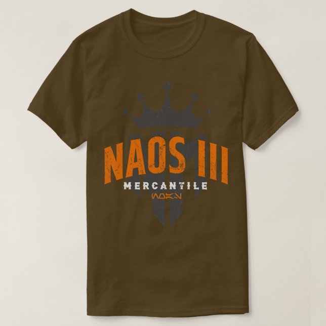 Camiseta NAOS III Mercle (Frente do Design)