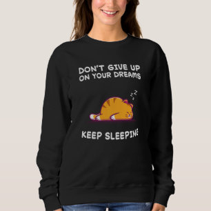 Camiseta Nap Gato Dormindo Pajama Roupa Noturna