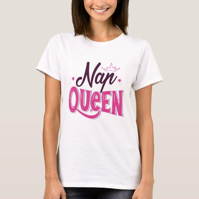 Camiseta Nap Queen (Frente)