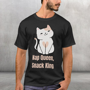 Camiseta Nap Queen, Snack King
