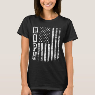 Camiseta Napa Dia dos Pais Bandeira Americana 4 de Julho Ck