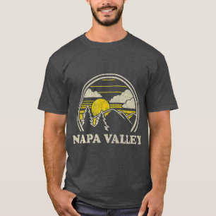 Camiseta Napa Valley California CA Vintage Hiking