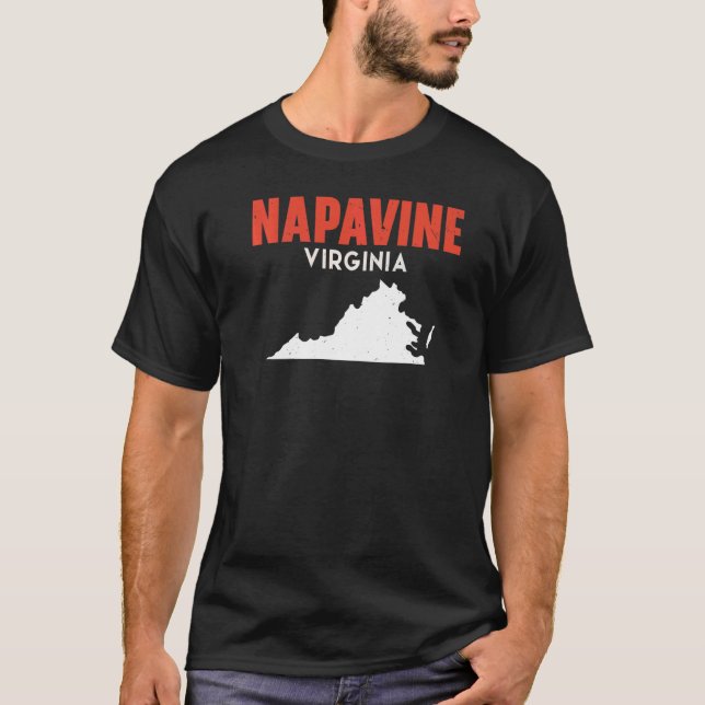 Camiseta Napavine Washington EUA Estado América Viagem Wash (Frente)