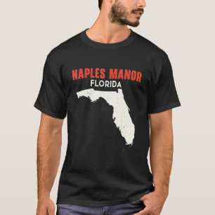 Camiseta Naples Manor Florida EUA State America Viagem Flor