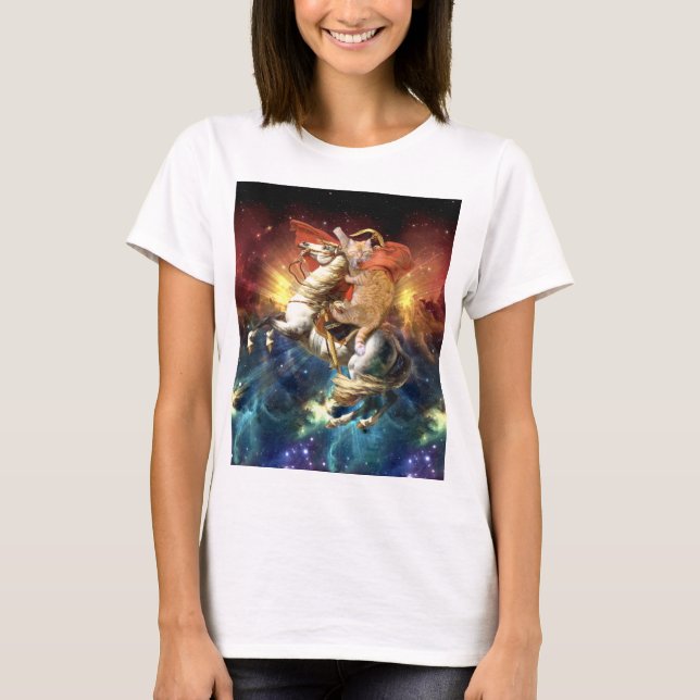 Camiseta Napoleão no Espaço (Frente)