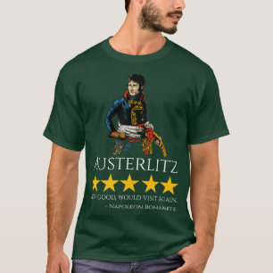 Camiseta Napoleon Bonaparte Austerlitz - Memória da Históri