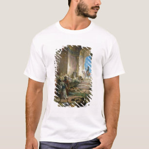 Camiseta Napoleon Bonaparte na mesquita grande no Cairo