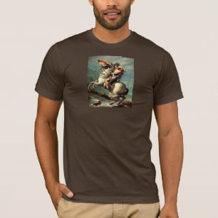 Camiseta Napoleon que cruza os cumes