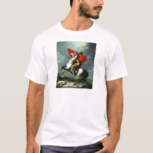 Camiseta Napoleon que cruza os cumes