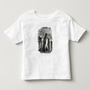 Camiseta Napoleon que olha o fogo de Moscovo em 1812