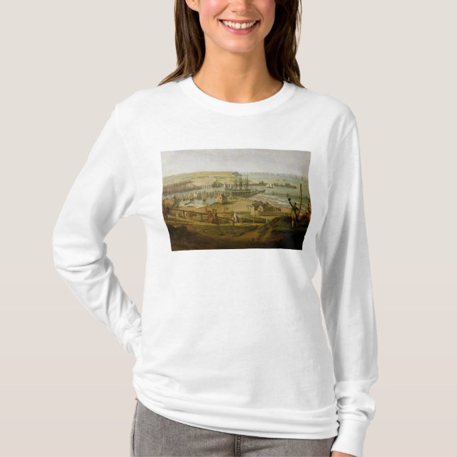 Camiseta Napoleon que visita o acampamento em Boulogne (Frente)