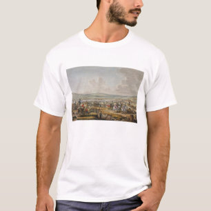 Camiseta Napoleon que visita o cerco trabalha em Danzig