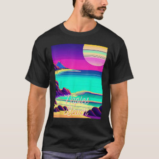 Camiseta Nápoles Beach Florida Parasdise Retro Vintage