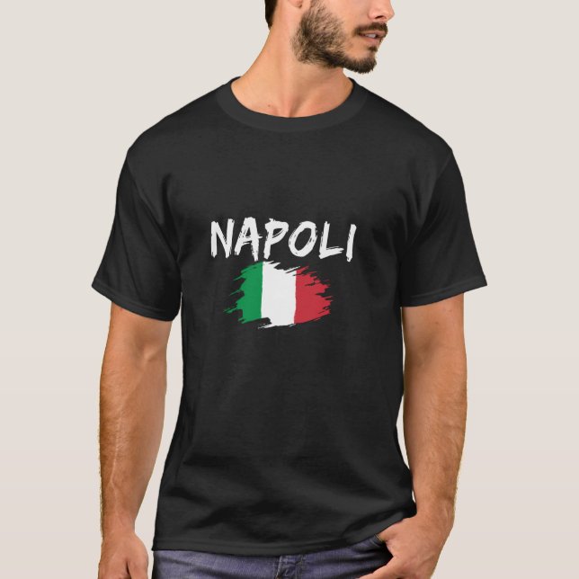 Camiseta Nápoles Itália Neápoles (Frente)
