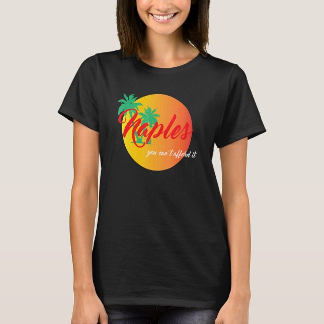 Camiseta Nápoles que não podes pagar (Frente)