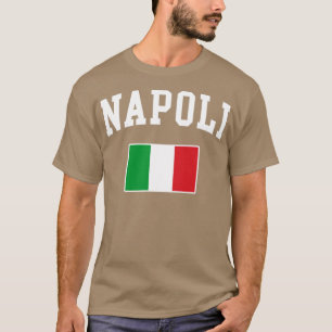 Camiseta Napoli Itália Flag Itália Italiano