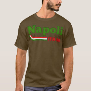 Camiseta Napoli Itália Retro Região Italiana Design