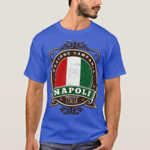 Camiseta Napoli Itália Retro Região Italiana Design 2